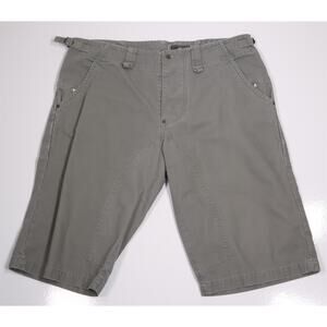 Sharpeye London Olive Cotton Baggy Shorts Y2k 90s Japanese XL
